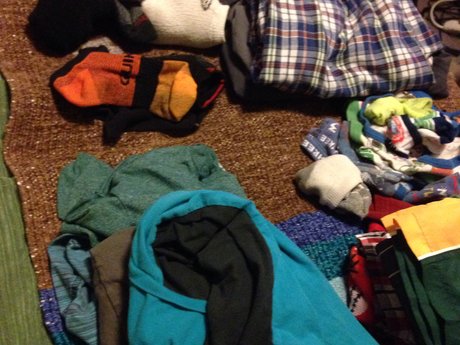 Fold laundry