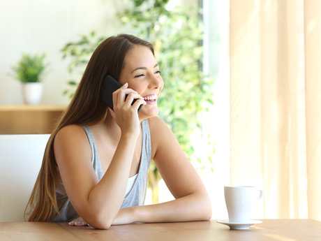 Supportive phone call