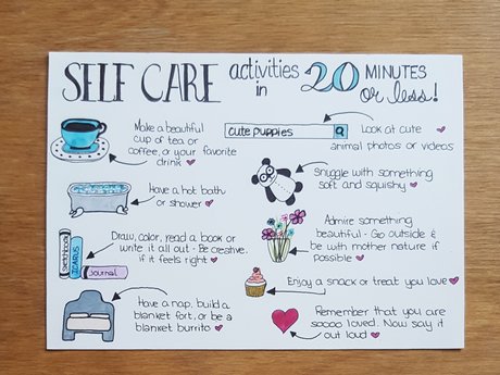 Personalized Self-Care Plan & Print