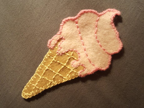 Simple felt patch