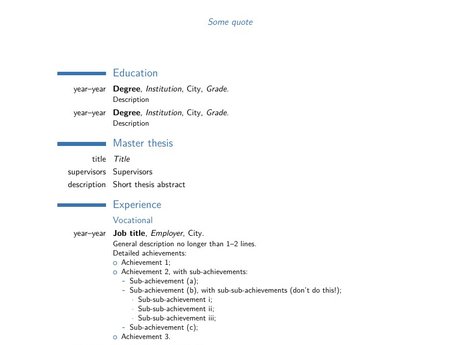 Professional Resume