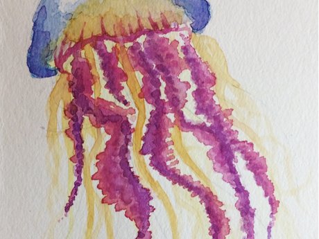 Watercolor painting