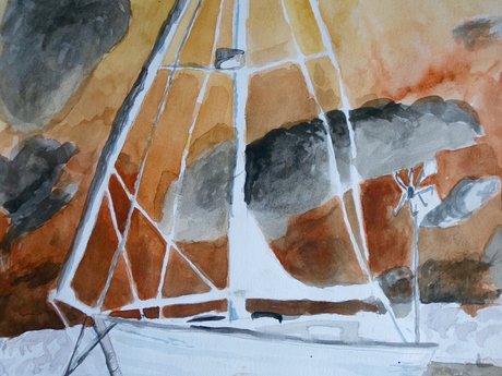 Painting based on any photo