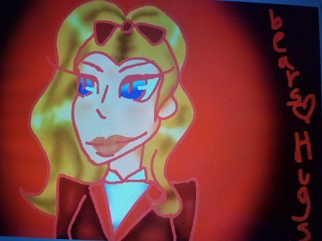 Digital cartoon/anime drawing