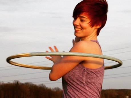 One hour Hula-hoop lesson!