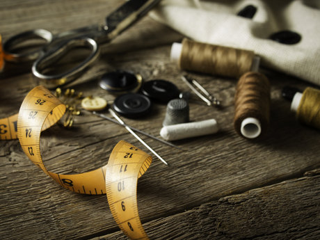 Sewing services.
