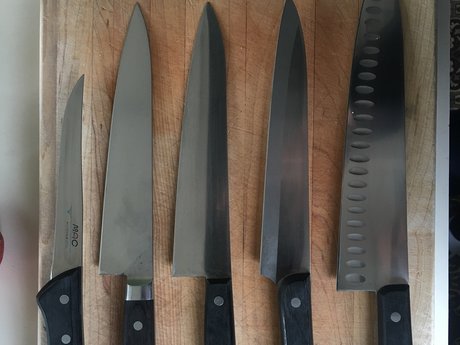 Sharpen your knives 