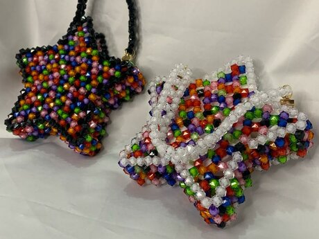 Mini Star Beaded Bag