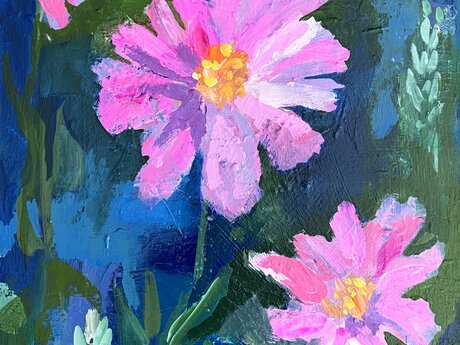 Pinkalicious #2 Acrylic on Canvas