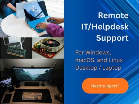 Helpdesk Support For PC/Laptop
