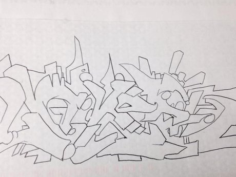 Graffiti and calligraphy names/art