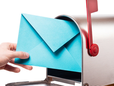 Sending cheery e-mails