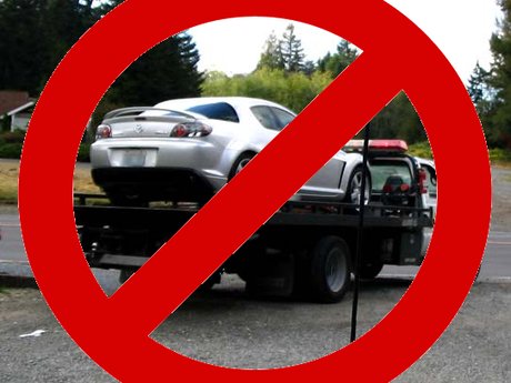 Avoid tow-truck when clutch broken