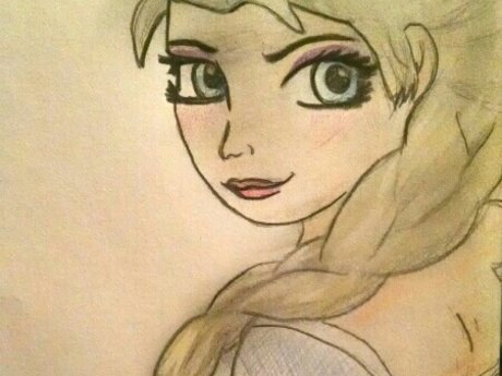 Drawing an anime-ish version of pic