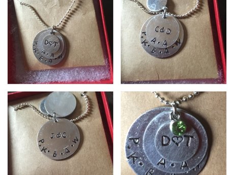Custom metal stamped accessories