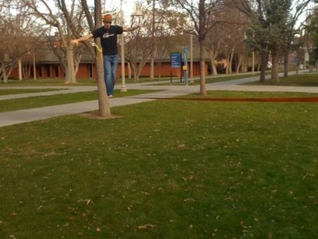 Slackline lesson