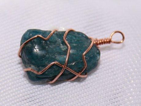 1 hour wire wrapped stone lesson