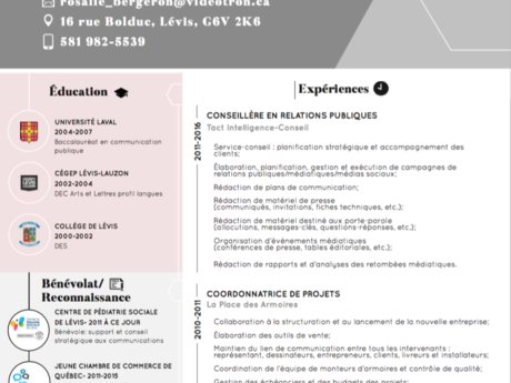 CV design