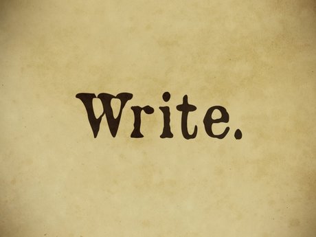 30min editing or writing your ideas